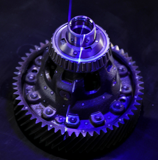 Physical part before 3D scanning